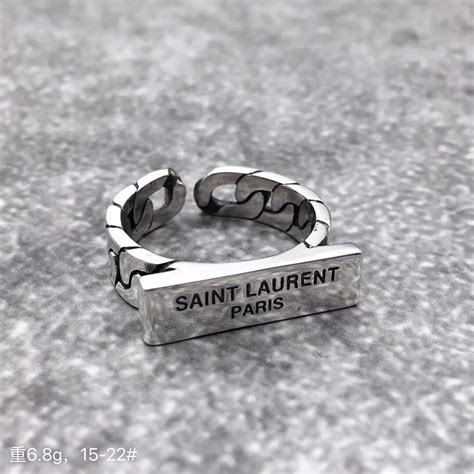 saint laurent paris ring s925